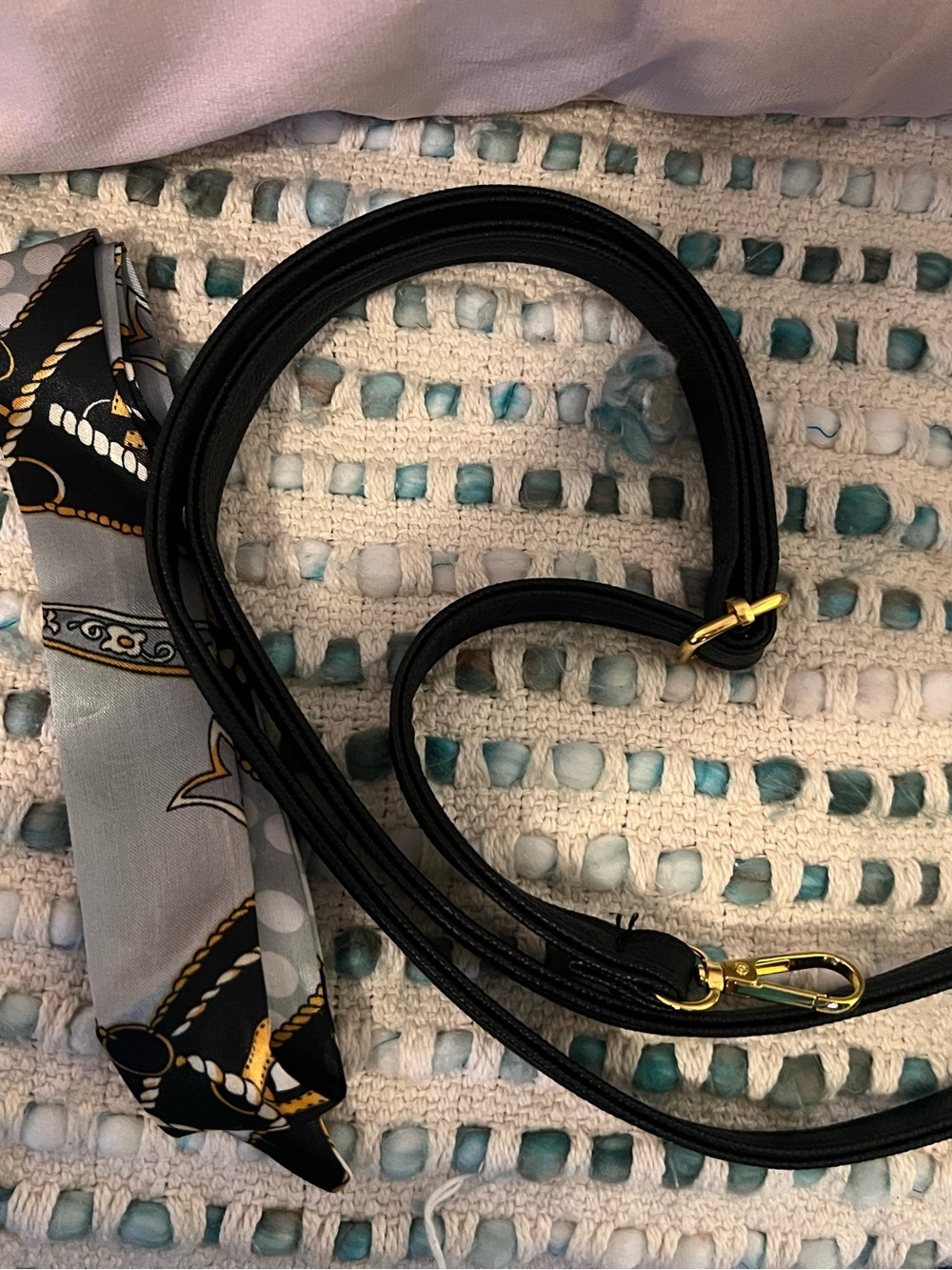 INSPIRED Black Structured Top-Handle Women’s Bag with Gold Hardware - Picture 7 of 14